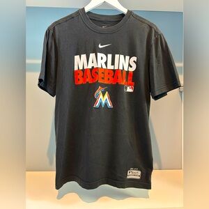 Miami Marlins Baseball T-Shirt. Nike. Sz medium. Great condition!
